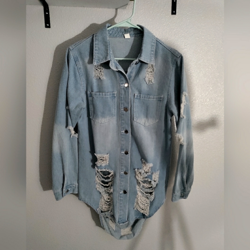 Large Jean Jacket